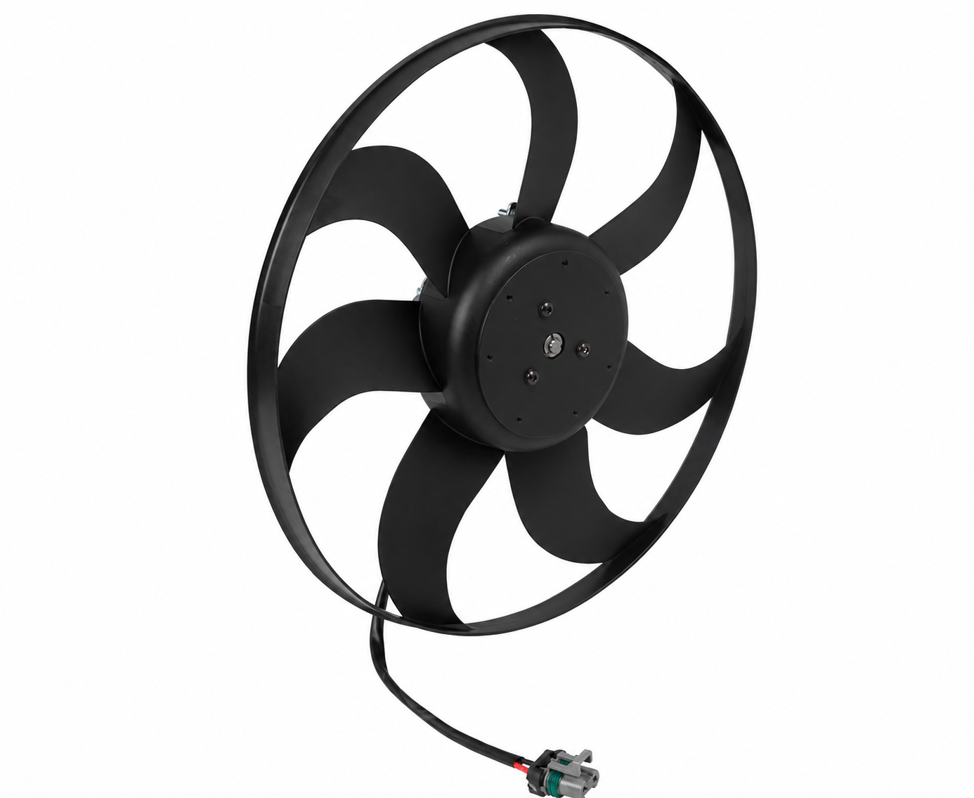 MOTOR VENTILADOR CON ASPAS VOLKSWAGEN GOL, LUPO, POLO, SAVEIRO AUXILIAR 7 ASPAS 2 TERMINALES 455B ECO.