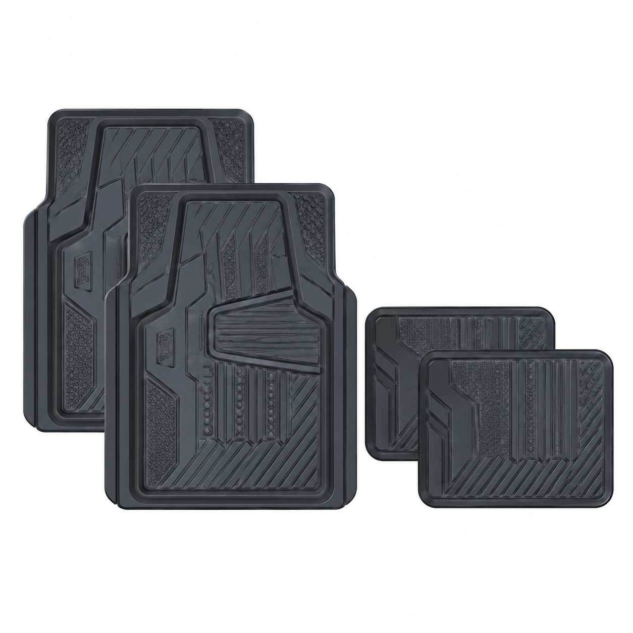 TAPETE UNIVERSAL (4 PIEZAS) REFOZADO RECORTABLE ITALIO TURBO.