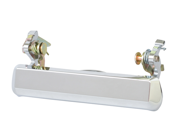 MANIJA DE PUERTA EXTERIOR DEL/TRAS NISSAN D21 86-08, HARDBODY 86-97,  PATHFINDER 87-95, TSURU 84-87 METAL NEGRA DERECHA