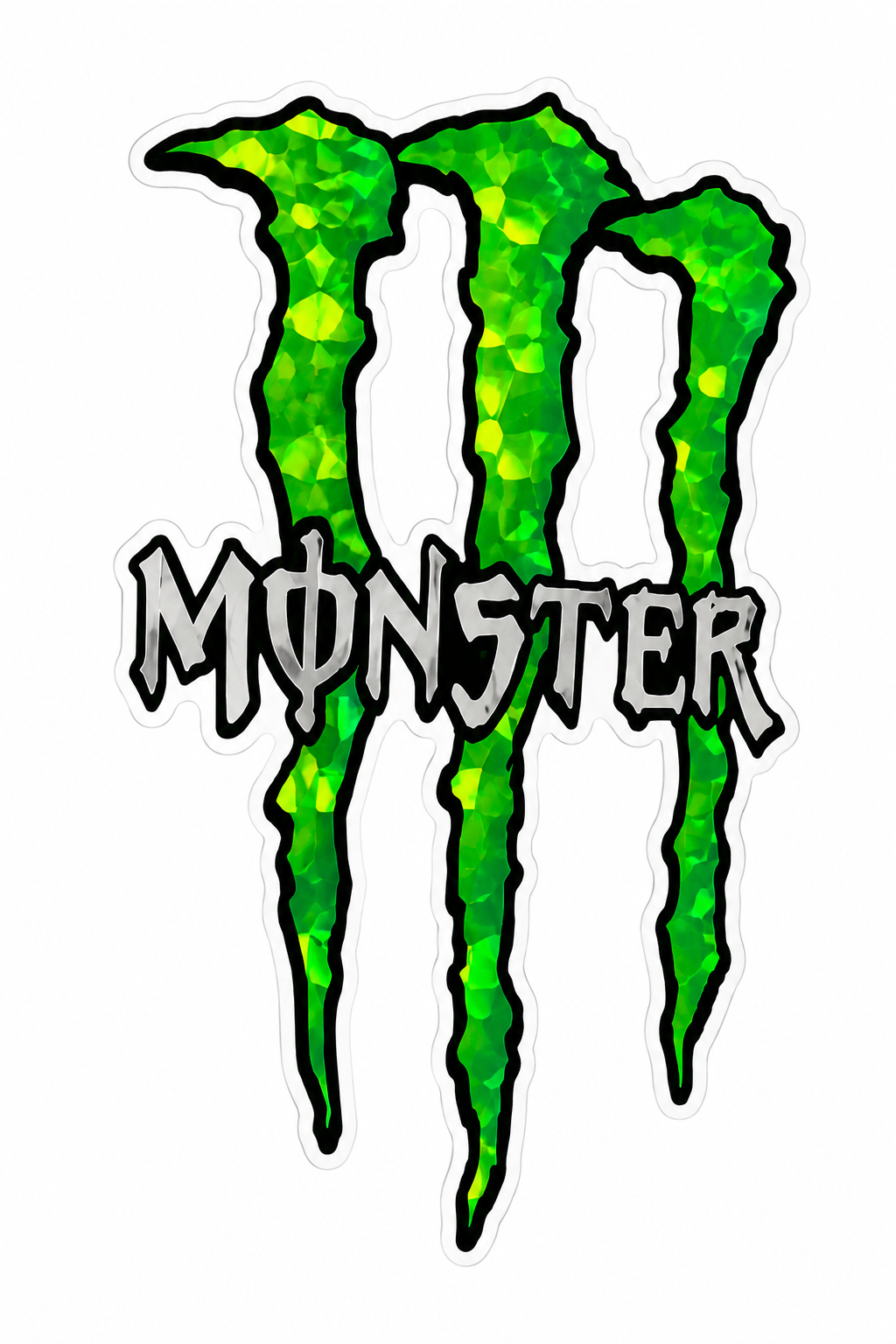 CALCOMANIA LATERAL MONSTER VERDE