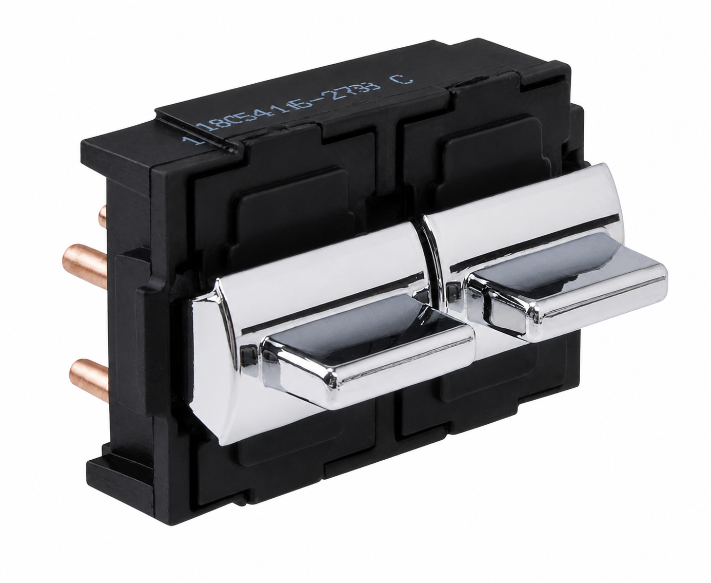 SWITCH DE ELEVADOR CRISTAL CHEVROLET/GMC/OLDSMOBILE/PONTIAC DS1473 (DOBLE) SIN CARCAZA ECO.
