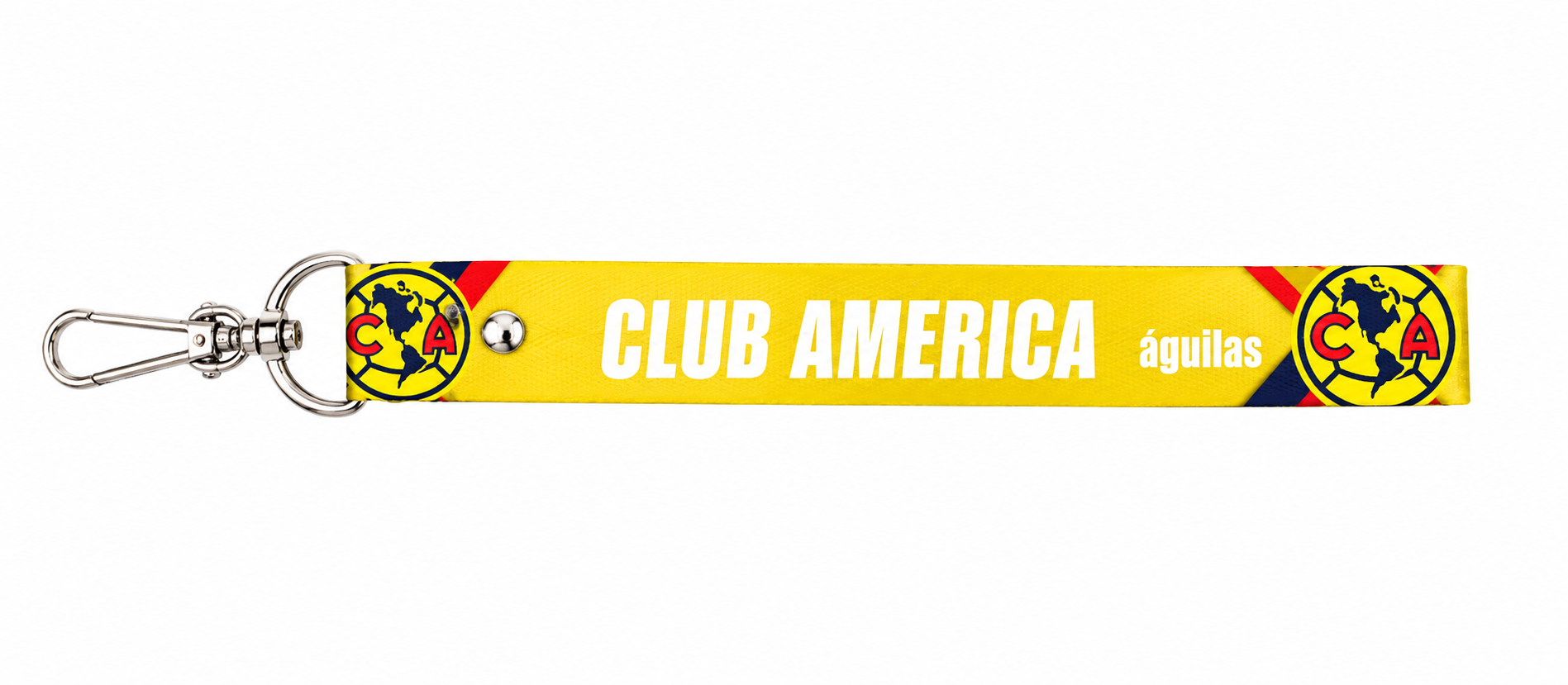 LLAVERO DE CINTA MEDIANO CLUB AMERICA