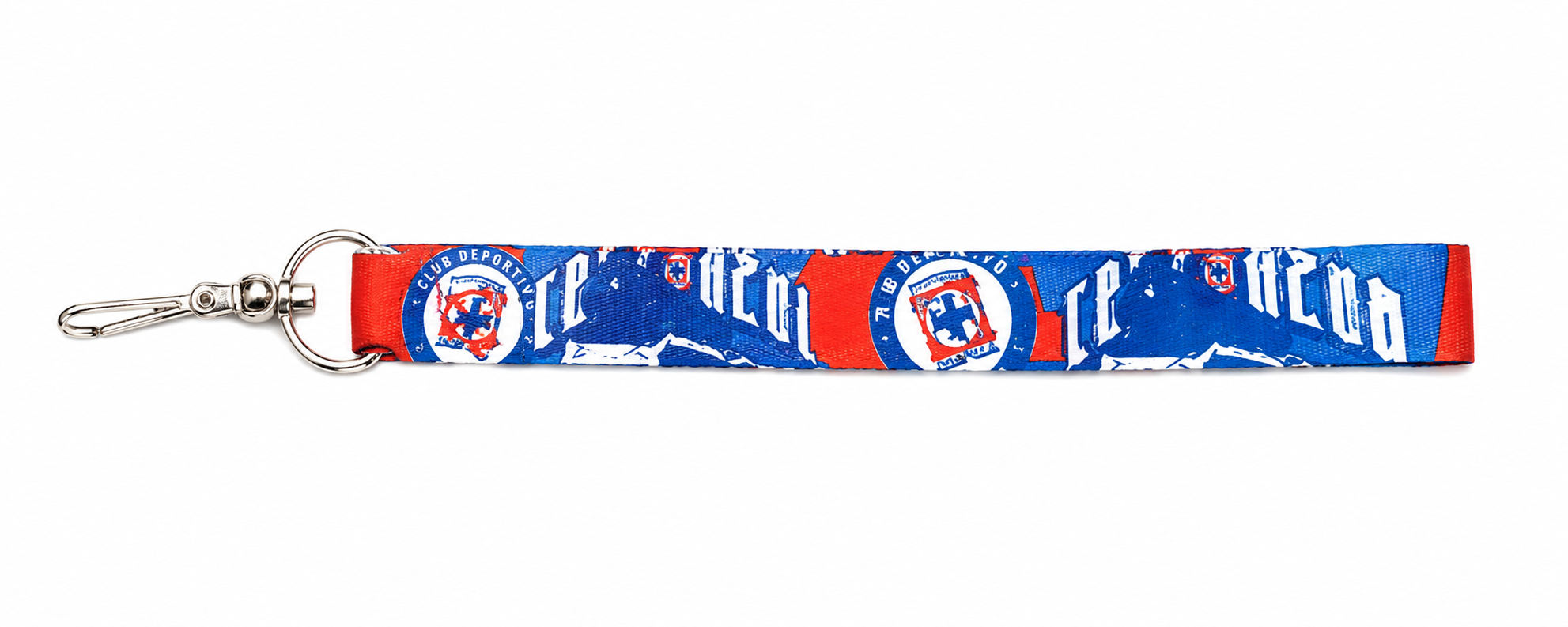 LLAVERO DE CINTA MEDIANO CRUZ AZUL