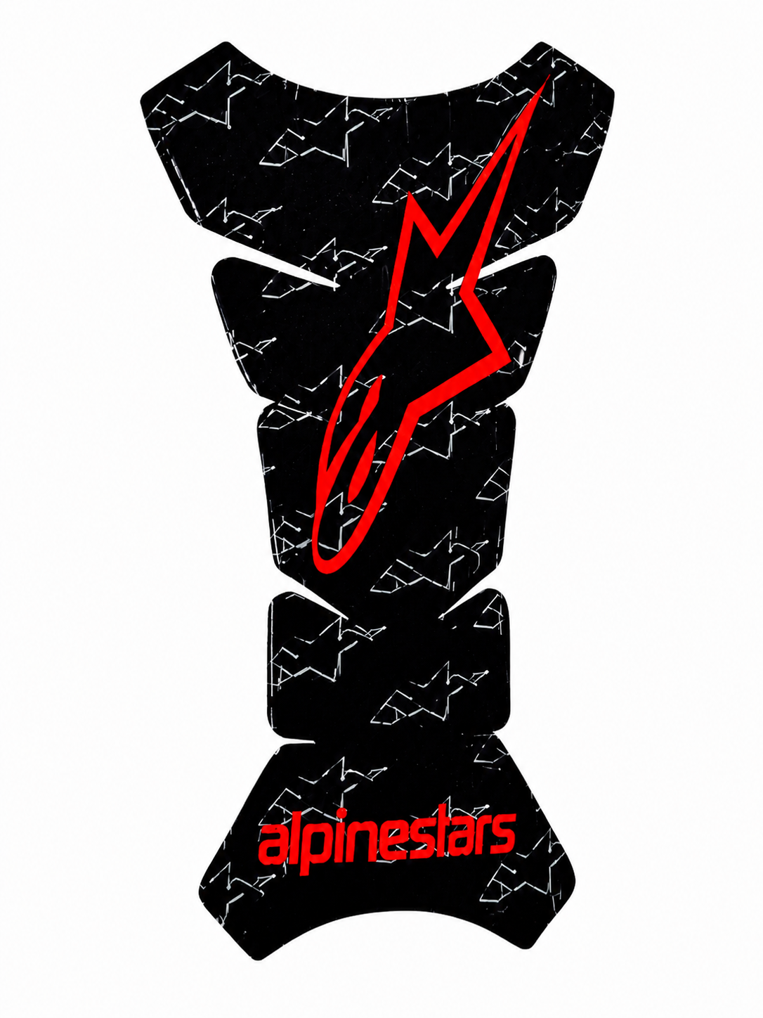 CALCOMANIA CON DISE?O UV PARA TANQUE DE MOTO ALPINESTARS