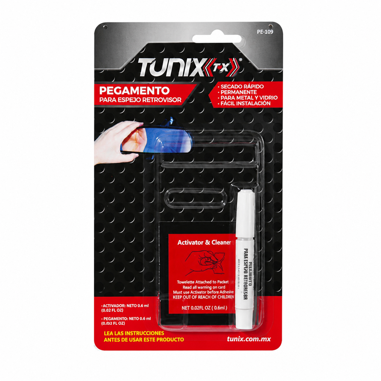 PEGAMENTO DE RETROVISOR TUNIX