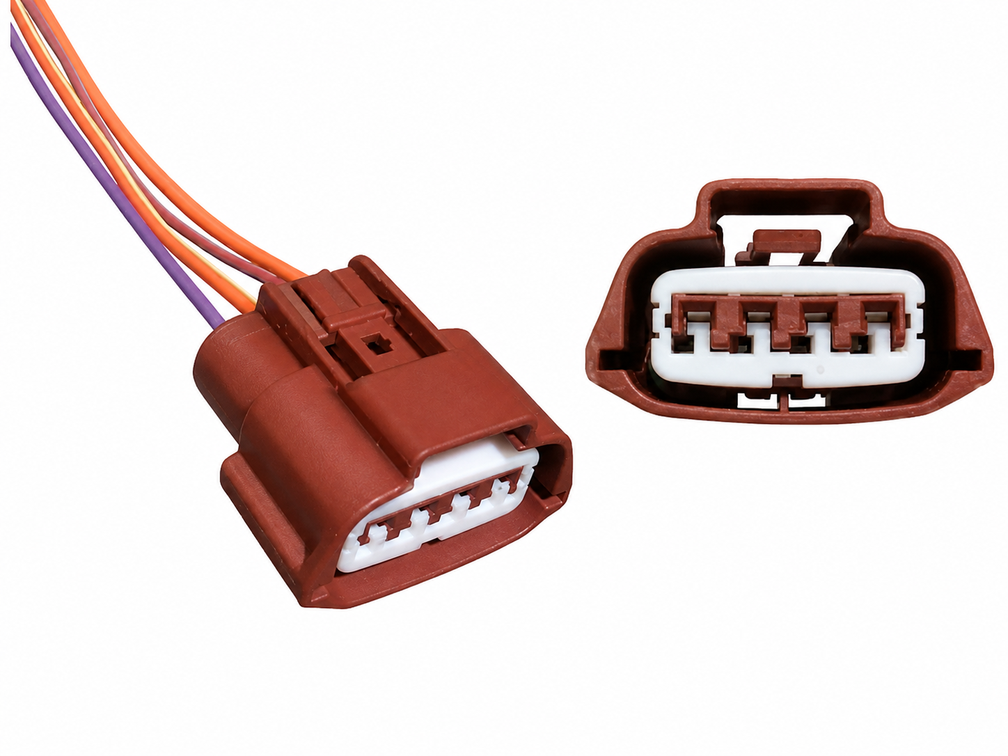 ARNES DE SENSOR DE FLUJO DE MASAS MAF NISSAN 4 TERMINALES GUIAS LATERALES BAJAS MB