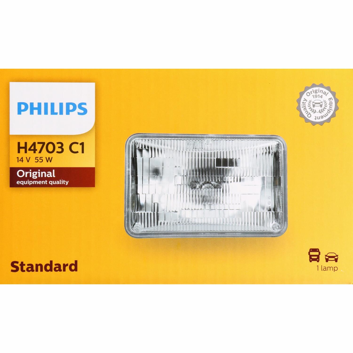 UNIDAD H4703 SELLADA PHILIPS 55W